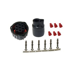 Lucidity 69002 7-Pin AMP Connector Kit for LED Trailer Lights
