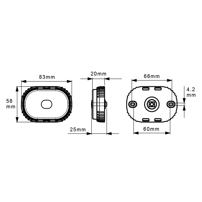 Lucidity 26287 LED Marker Lamp Drawing